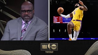 LeBron James & The Lakers Take Down The Nets As Anthony Davis Makes His Return | NBA on TNT