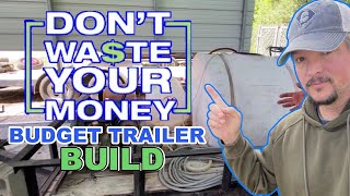 The CHEAPEST Pressure Washing Trailer Build