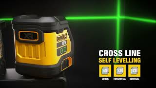 The DeWalt® Compact Cross Line Laser Kit