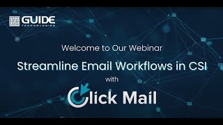 Guide Product Webinar: Streamline Email Workflows in CloudSuite Industrial with Click Mail