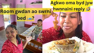 ROOM GWDAN AO SWR TAKHW ☺️?? CHRISTMAS NANGHANGBAI DINWINIPRY ✊🥳!! OMA BYD JALAIBAI NWI🤣!!