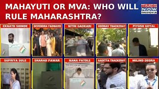 Maharashtra Election Showdown: Will Mahayuti Retain Power Or Will MVA Stage A Comeback? | WATCH