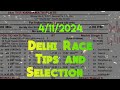 Delhi Race Tips and Selection || The Kandamath Plate