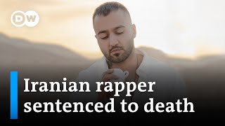 The popular rapper convicted of charges linked to the mass protests in Iran | DW News