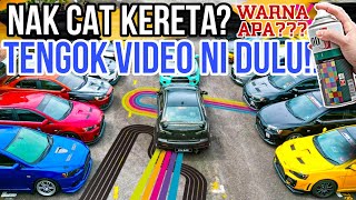 14 Idea Warna Pilihan Untuk Kereta Korang! Versi Mitsubishi Evo