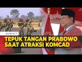 Potret Prabowo Sampai Tepuk Tangan Lihat Aksi Komcad Bela Diri di Pusdiklatpassus