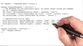 IndexedDB - Mobile Web Development