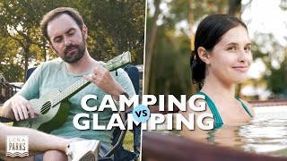 Your Choice: Camping vs. Glamping | LCRA Parks