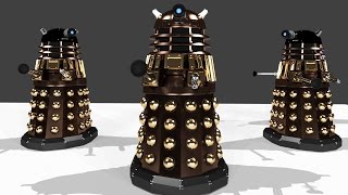 Dalek Flight Test Animation