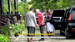 Australian Governor-General's official visit to Vanua Levu.