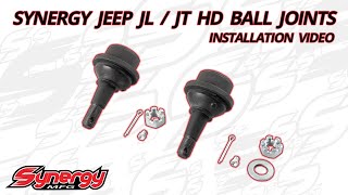 Synergy Jeep JL/JT HD Ball Joint Installation Video