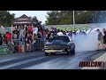 200 foot wheelie and a win light this single turbo mustang is fast