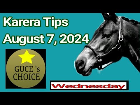 AUGUST 7, 2024 KARERA TIPS & ANALYSIS by @guceschoice Live Racing at METRO TURF starts 5 PM