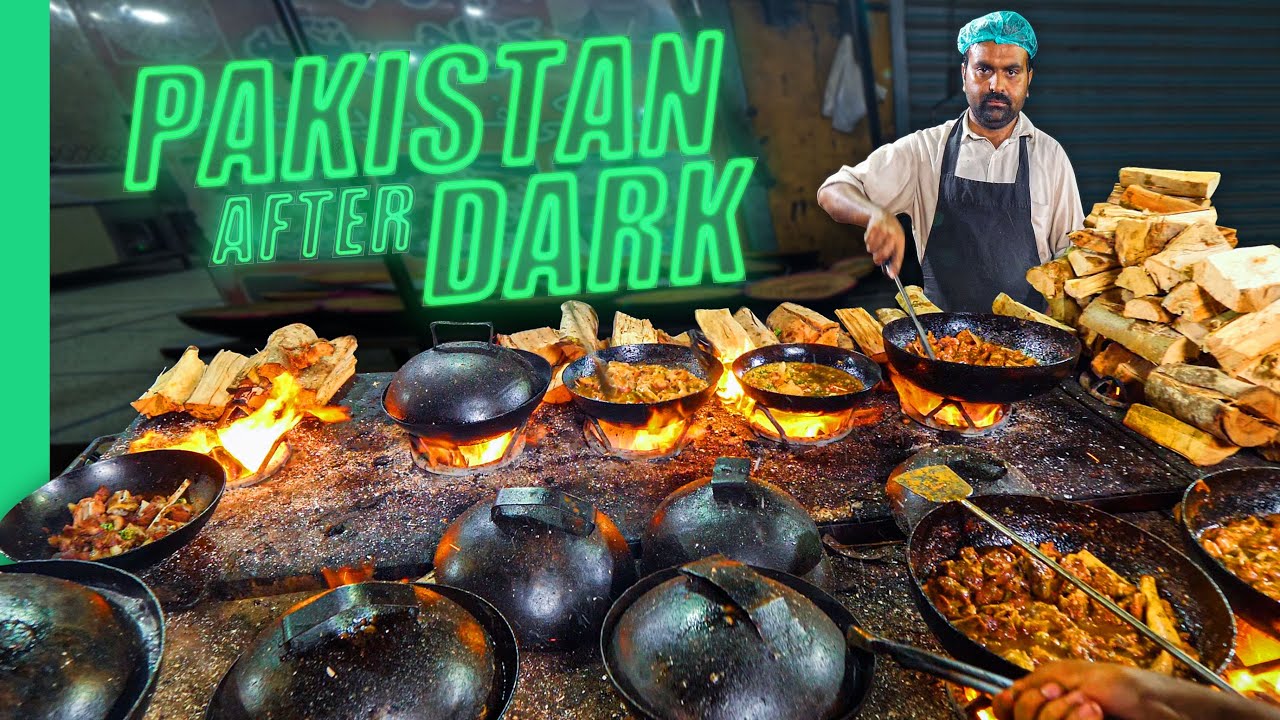 Pakistan Street Food at Night!! Vegans Won’t Survive Here!!
