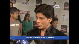 Shahrukh Khan at the 18th Annual Colors Screen Awards 2012