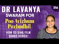 Swaram for Poo Avizhum pozhudhil | Santhosh Narayanan | Pradeep Kumar | Dr Lavanya | Carnatic Notes