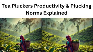 🌱 Tea Pluckers Productivity & Plucking Norms Explained 🌱|