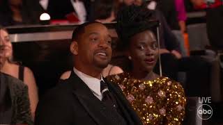 Will smith slaps chris rock || will smith punch chris rock || will smith hits chris rock at oscar 22