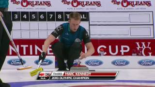 2017 Continental Cup of Curling - Koe vs. Edin