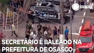 Secretário é baleado dentro da Prefeitura de Osasco