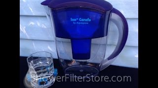 How to use your Alkaline Ionized Water Filter System