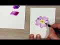 february birth flower 🌸 easy beginner u0026 intermediate primroses in watercolor pencil.