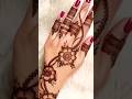 Back hand mehndi design#mehandi#YouTube shorts