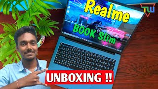 Realme Book Slim Unboxing | Realme Book Laptop Unboxing, Review, Firstlook and Price in India