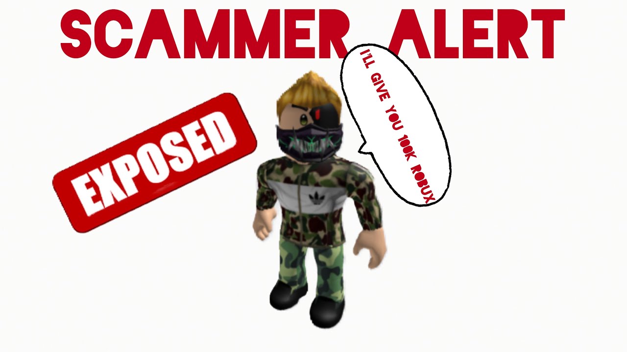 ROBLOX SCAMMER EXPOSED - YouTube