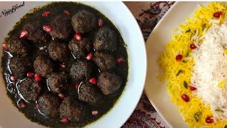 طرز تهیه ی خورشت داوود پاشا غذای اصیل ترکی  به خوشمزگی خورشت فسنجونDawood Basha stew