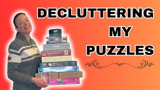 Decluttering my Jigsaw Puzzle Collection before the New Year 💜🧩