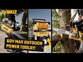 DeWalt's 60V FlexVolt Blower, Pressure Washer, Trimmer, Chainsaw & More for Spring!