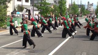 備後男組・その２　～銭形よさこい2014(柳町会場)