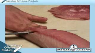 How to make hamachi yellowtail sushi