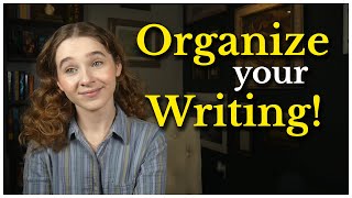 How I Organize My Writing Projects | Organization for Writers | Sydney Faith Author