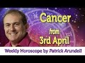 Cancer Weekly Horoscope from 3rd April 2017