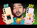 Samsung Galaxy S24 vs Galaxy S23 - Which Is Perfect Compact ?? Full Comparison For You !!