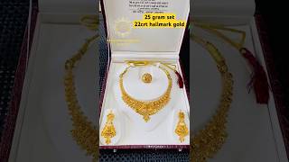 25 gram set 22crt hallmark gold #goldjewellerydesigns #gold #jewellers #goldjewellery #goldjewellers