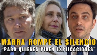 🚨RAMIRO MARRA ROMPRE EL SILENCIO TRAS SER ECHADO DE LA LIBERTAD AVANZA 🚨