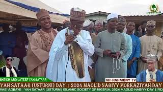 ALFA ỌMỌ ALFA SON OF SHEIKH HABEEB ADAM AL-ILORY MUDIR MARKAZ