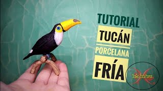 TUTORIAL TUCÁN en PORCELANA FRÍA!