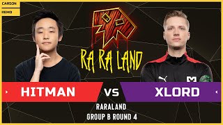 WC3 - RARALAND - Group B Round 4: [ORC] Hitman vs XlorD [UD]