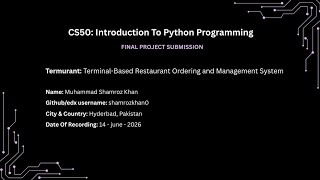 Harvard CS50 python final project submission.