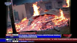 700 Warga Mengungsi Akibat Bentrokan di Buton