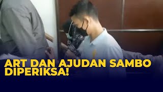 Penampakan ART dan Ajudan Irjen Ferdy Sambo Tiba Diperiksa Komnas HAM