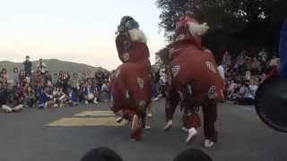 高戸神社祭り（獅子舞、その６）（2014-10-19）