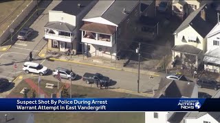 Man shot by police during arrest warrant attempt in Westmoreland County