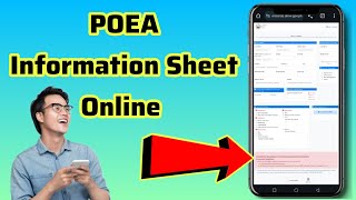 Paano kumuha ng POEA Information Sheet?