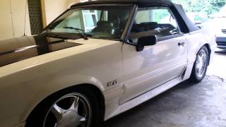 89 Mustang GT Convertible Foxbody