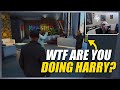 Vinny Finds Harry Holding Up a Gallery Employee | NoPixel RP | GTA | CG